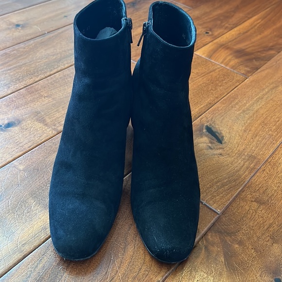 Saint Laurent Suede Booties - Picture 3 of 7